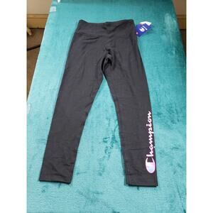 Champion sweatpants Size Medium Womens Black Ladies Athletic Pull On Stretch NWT